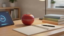 Pomodoro timer for focused study sessions and focus improvement