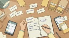 Flashcards turning why explanations into reviewable study cards